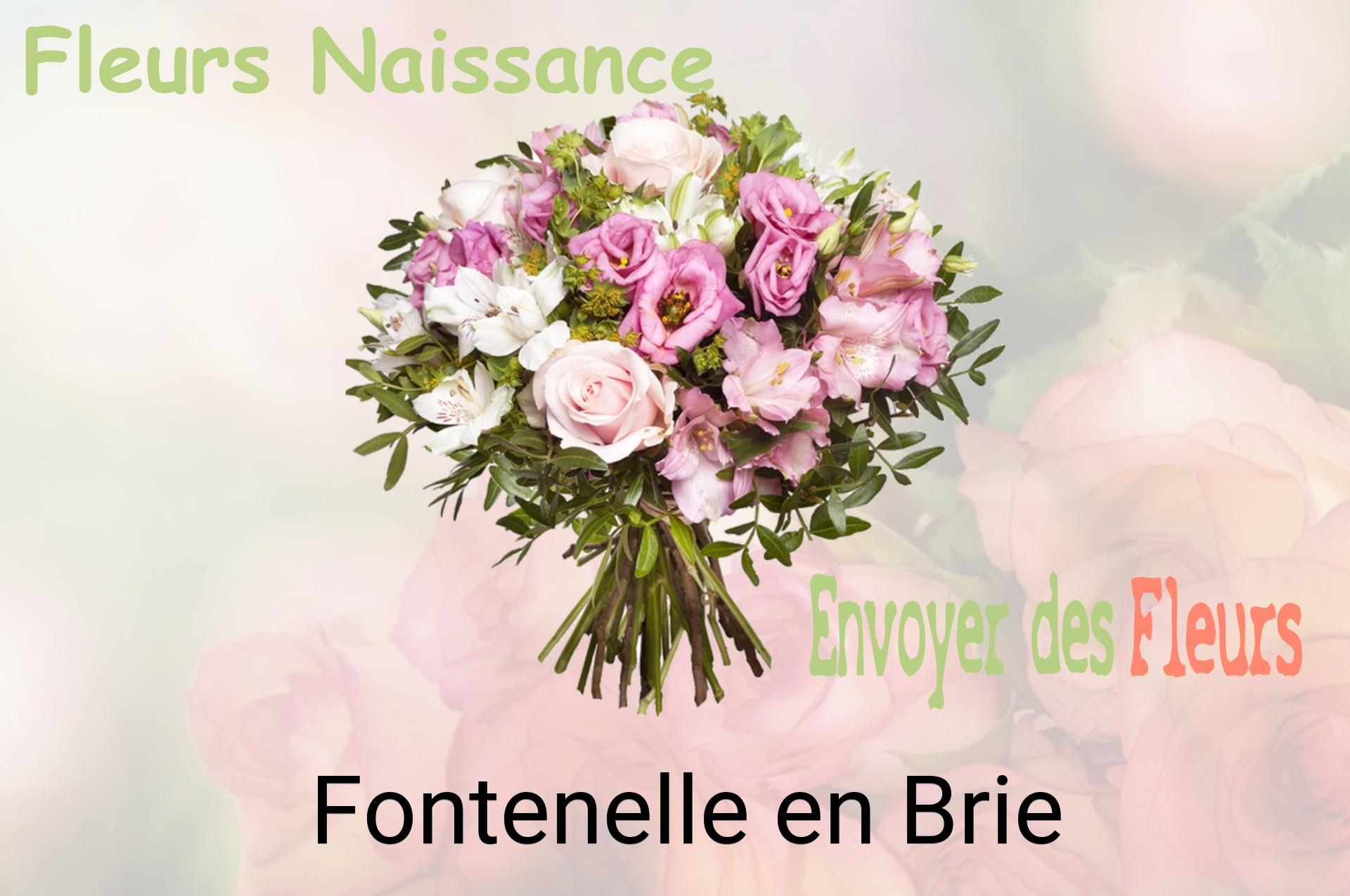Bouquet de fleurs de naissance livré à Fontenelle-en-Brie